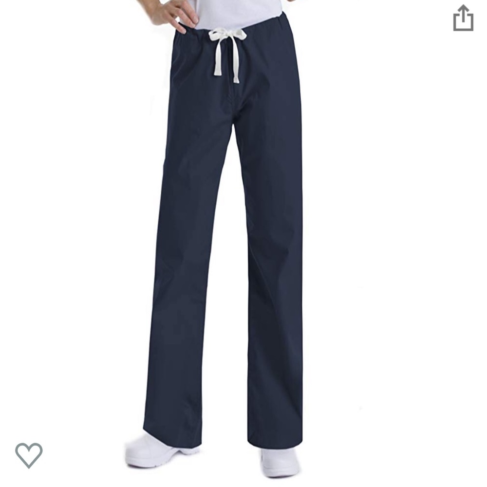 Urbane Navy Scrub Pants M TALL